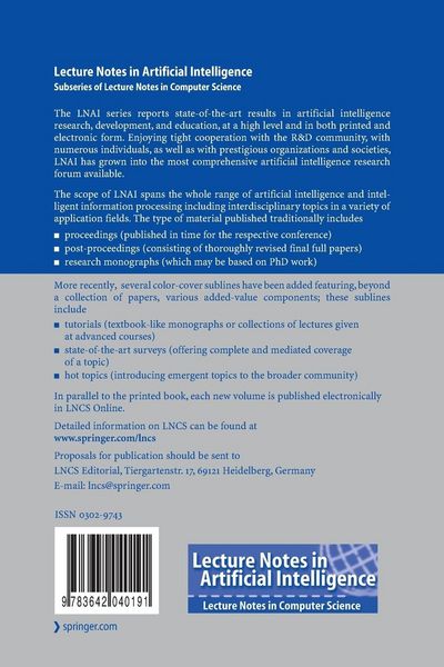 Produktbild: Emerging Intelligent Computing Technology and Applications. With Aspects of Artificial Intelligence