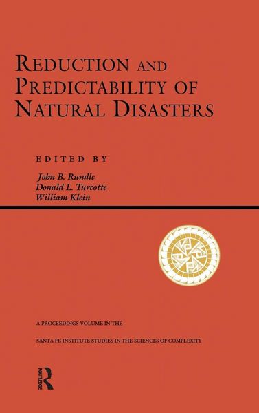 Produktbild: Reduction And Predictability Of Natural Disasters