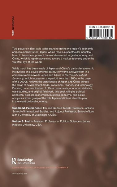 Produktbild: Japan and China in the World Political Economy