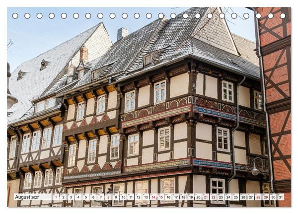 Produktbild: Goslar im Winter (Tischkalender 2027 DIN A5 quer), CALVENDO Monatskalender