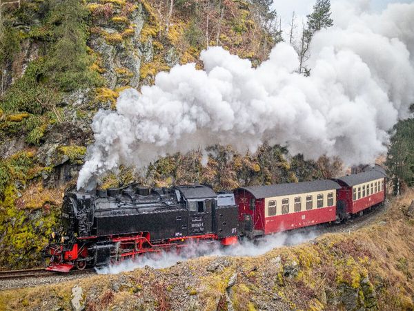 Produktbild: CALVENDO Puzzle 99 7243-1 der Selketalbahn bei Harzgerode | 1000 Teile Lege-Gr&ouml;&szlig;e 64x48cm Foto-Puzzle f&uuml;r gl&uuml;ckliche Stunden