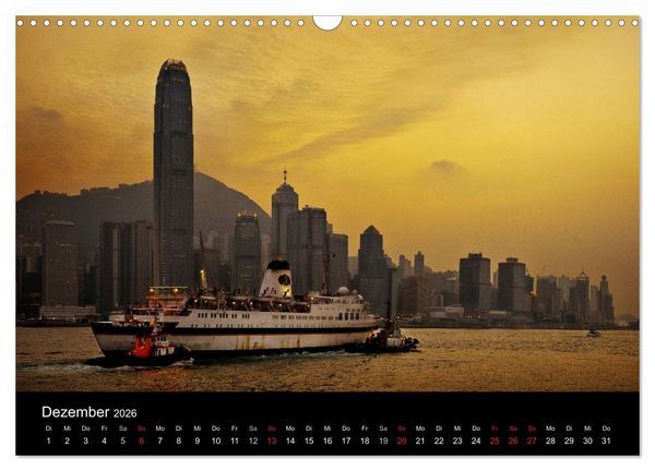 Produktbild: Hongkong (Wandkalender 2026 DIN A3 quer), CALVENDO Monatskalender