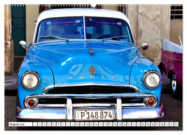 Produktbild: DODGE - Auto-Legenden der 50er Jahre (hochwertiger Premium Wandkalender 2026 DIN A2 quer), Kunstdruck in Hochglanz