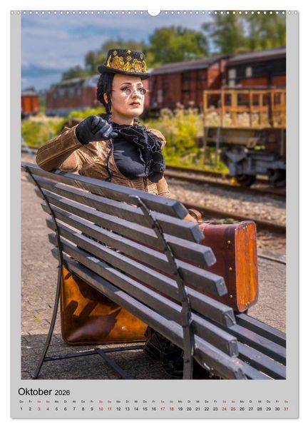Produktbild: Steampunk Rhapsodie (hochwertiger Premium Wandkalender 2026 DIN A2 hoch), Kunstdruck in Hochglanz