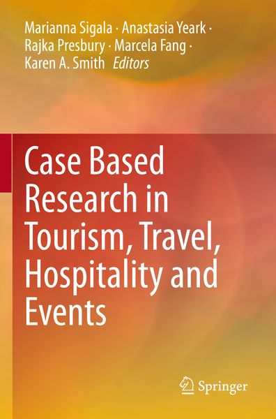 Produktbild: Case Based Research in Tourism, Travel, Hospitality and Events