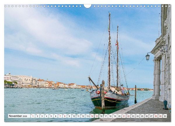 Produktbild: Venedig. Lagunenstadt in Italien (Wandkalender 2026 DIN A3 quer), CALVENDO Monatskalender