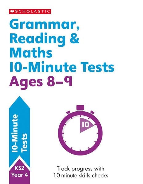 Produktbild: Grammar, Reading & Maths 10-Minute Tests Ages 8-9