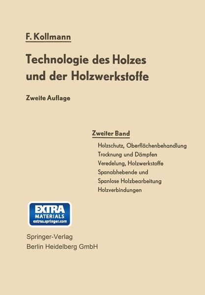 Produktbild: Technologie des Holzes und der Holzwerkstoffe