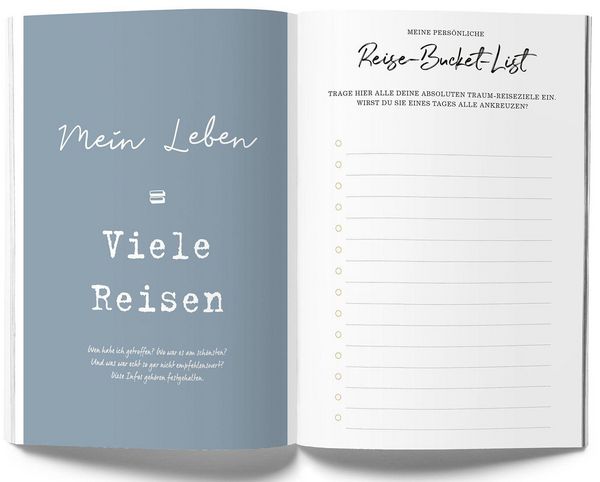 Produktbild: GuideMe Reisetagebuch Travel Memories &bdquo;Meine Reisen&ldquo;
