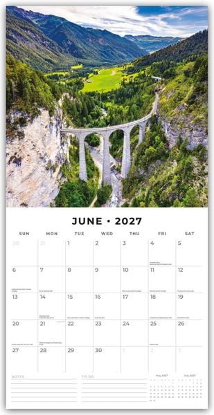 Produktbild: Bridges of the World &ndash; Br&uuml;cken der Welt 2027 &ndash; 16-Monatskalender