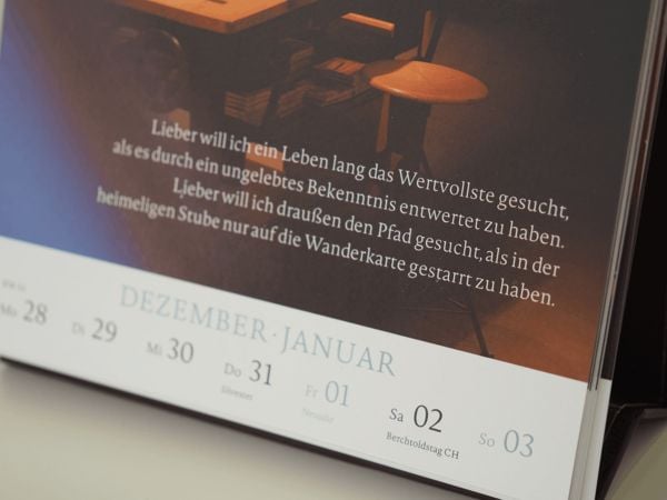 Produktbild: Wochenkalender 2027: In Resonanz