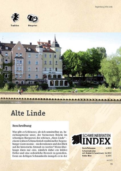 Produktbild: Die sch&ouml;nsten Wirtsh&auml;user in Regensburg und Umgebung