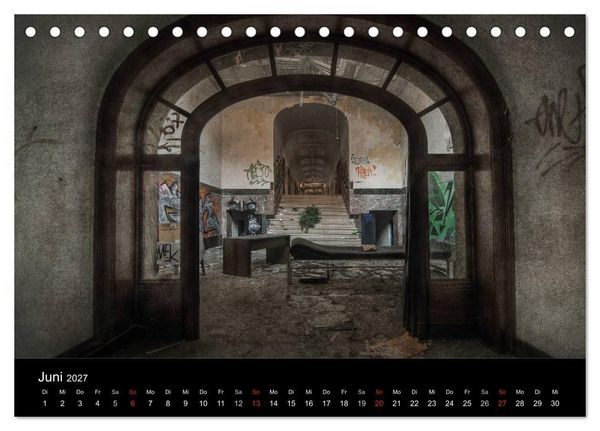 Produktbild: Geheimnisvolle Orte - Lost Places (Tischkalender 2027 DIN A5 quer), CALVENDO Monatskalender