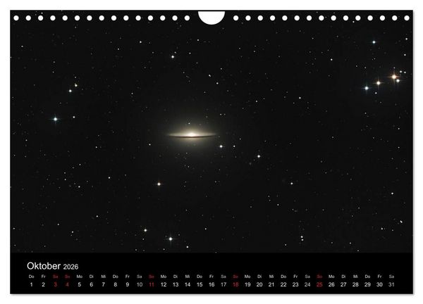 Produktbild: Universum - Eine Reise zu den Sternen (Wandkalender 2026 DIN A4 quer), CALVENDO Monatskalender