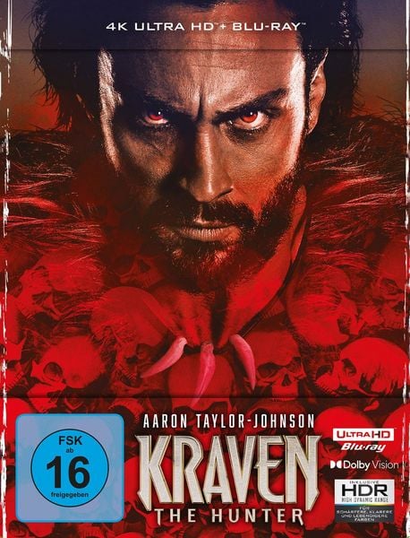 Kraven the Hunter - Limited Steelbook (4K Ultra HD + Blu-ray)