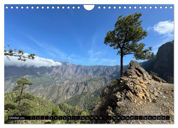 Produktbild: La Palma - Eine Reise &uuml;ber die La Isla Bonita (Wandkalender 2026 DIN A4 quer), CALVENDO Monatskalender