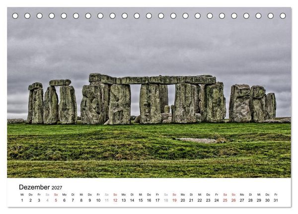 Produktbild: Englands wilder S&uuml;den (Tischkalender 2027 DIN A5 quer), CALVENDO Monatskalender