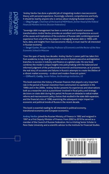 Produktbild: The Russian Public Debt and Financial Meltdowns