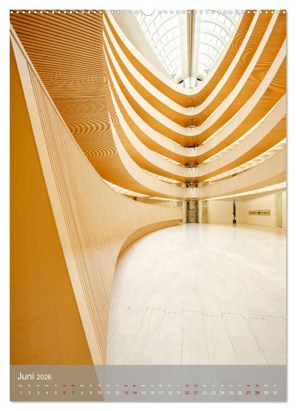 Produktbild: Architektur in Z&uuml;rich (hochwertiger Premium Wandkalender 2026 DIN A2 hoch), Kunstdruck in Hochglanz