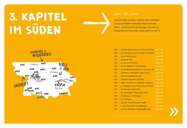 Produktbild: 52 kleine & gro&szlig;e Eskapaden in Deutschland - Auf gehts zum Wandern
