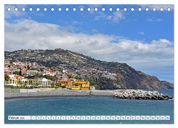 Produktbild: MADEIRA, Trauminsel im Atlantik (Tischkalender 2026 DIN A5 quer), CALVENDO Monatskalender