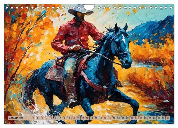 Produktbild: Wild West Moments (Wandkalender 2026 DIN A4 quer), CALVENDO Monatskalender