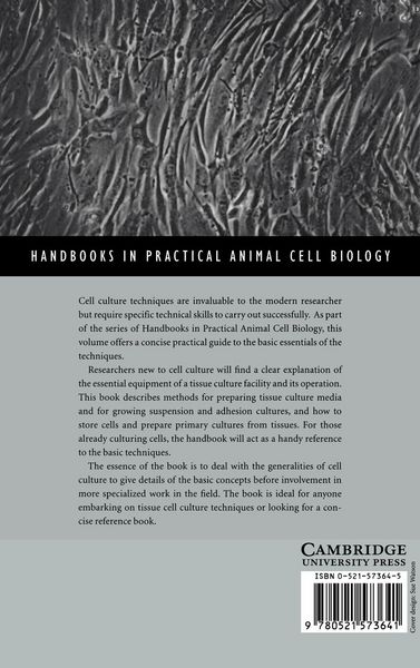 Produktbild: General Techniques of Cell Culture
