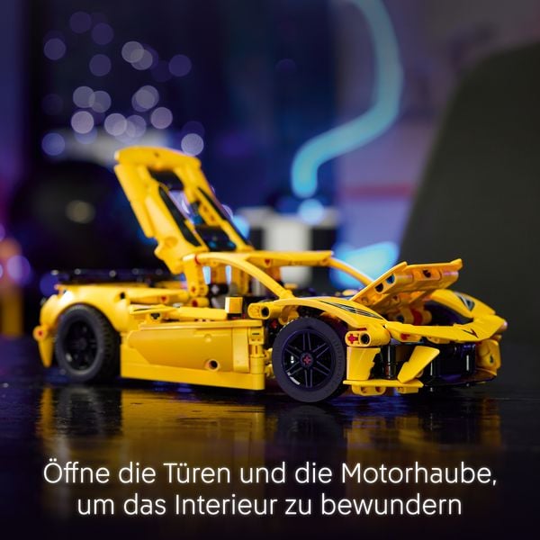 Produktbild: LEGO Technic Chevrolet Corvette Stingray - Spielzeug Sportwagen 42205
