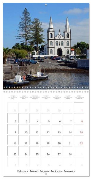 Produktbild: Beautiful Azores (Wall Calendar 2026 12 &times; 12 Inch) CALVENDO 12 Month Wall Calendar