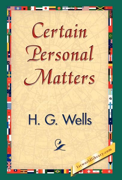 Produktbild: Certain Personal Matters