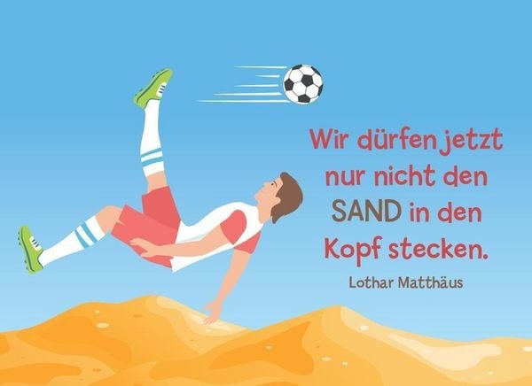 Produktbild: Ein Tag ohne Fu&szlig;ball ist ein verlorener Tag!