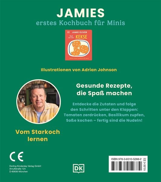 Produktbild: Jamies erstes Kochbuch f&uuml;r Minis. Koch mit mir! Nudeln