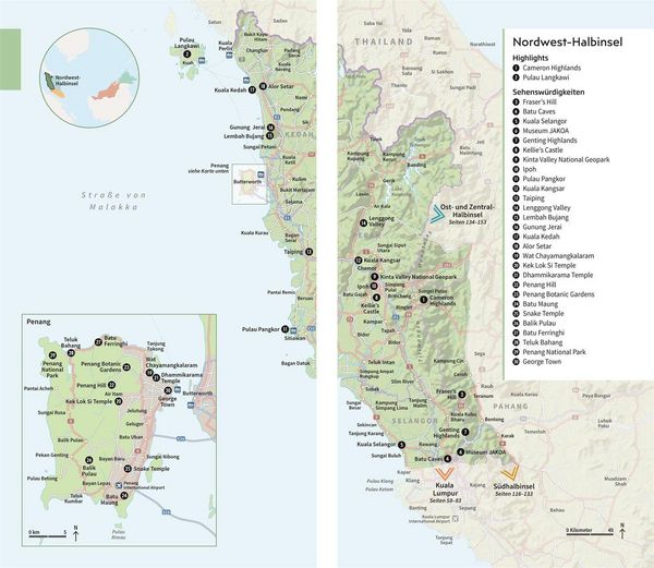Produktbild: Vis-&agrave;-Vis Reisef&uuml;hrer Malaysia & Singapur