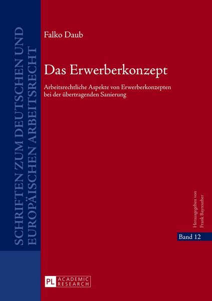Produktbild: Das Erwerberkonzept