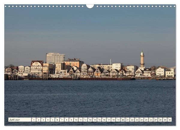 Produktbild: Seebad Warnem&uuml;nde (Wandkalender 2027 DIN A3 quer), CALVENDO Monatskalender
