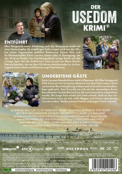 Produktbild: Der Usedom-Krimi: Entf&uuml;hrt / Ungebetene G&auml;ste