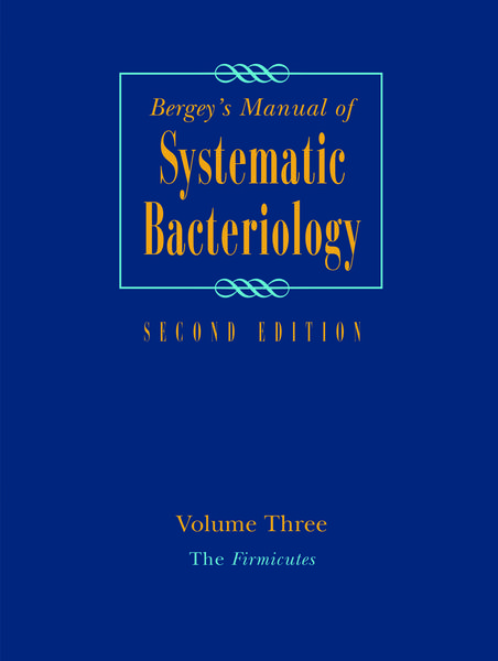 Produktbild: Bergey's Manual of Systematic Bacteriology