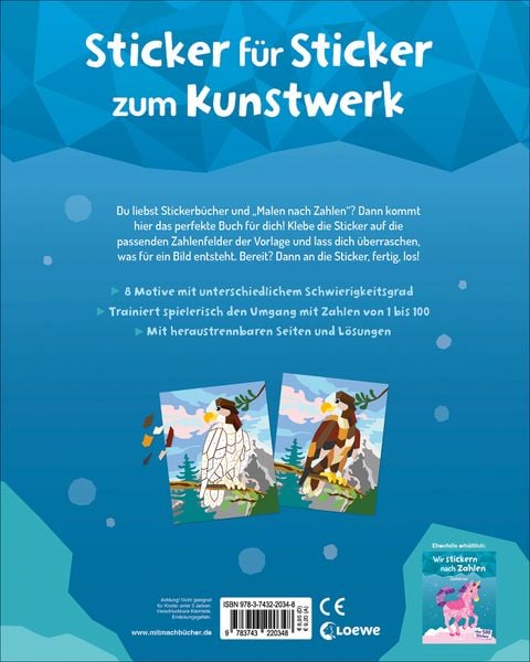 Produktbild: Wir stickern nach Zahlen - Tiere