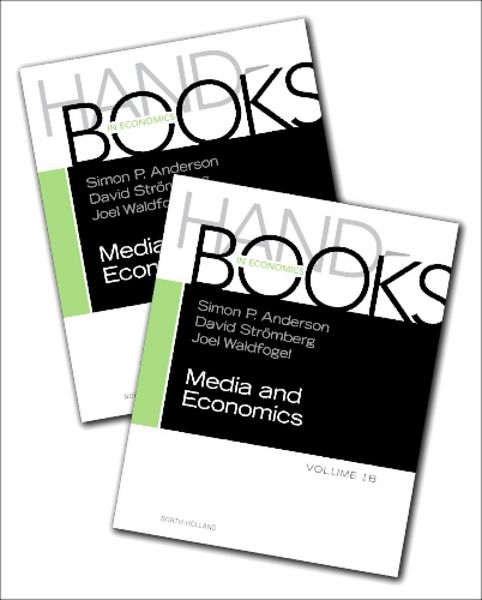 Produktbild: Handbook of Media Economics
