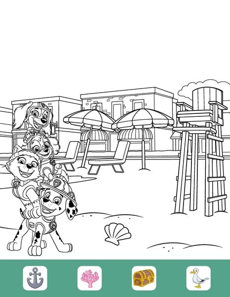 Produktbild: PAW Patrol Malbuch mit Zauberseiten