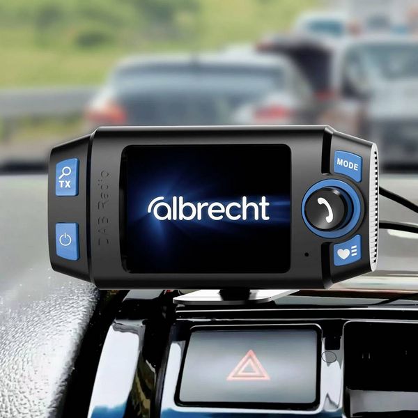 Produktbild: Albrecht DR 55 Mini DAB+ Empf&auml;nger Bluetooth Musikstreaming, Freisprechfunktion