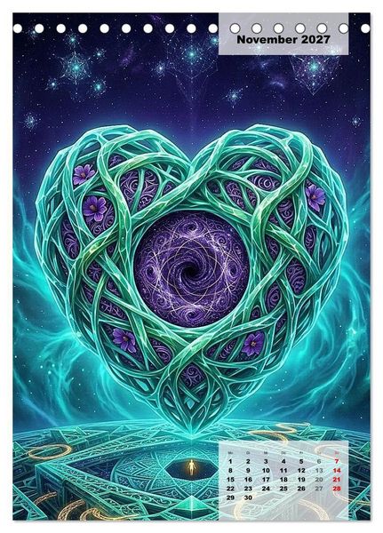 Produktbild: Das Auge von Somnium (Tischkalender 2027 DIN A5 hoch), CALVENDO Monatskalender
