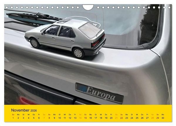 Produktbild: Historische Renault (Wandkalender 2026 DIN A4 quer), CALVENDO Monatskalender