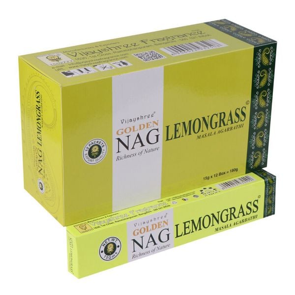 Produktbild: R&auml;ucherst&auml;bchen "Golden Nag Lemongras"