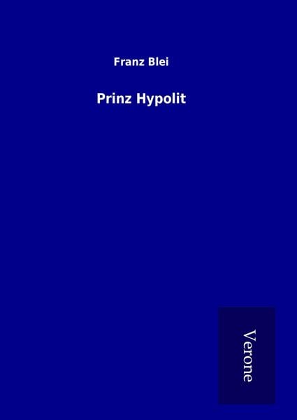 Produktbild: Prinz Hypolit