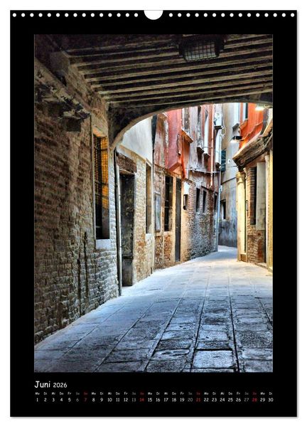 Produktbild: Venedig (Wandkalender 2026 DIN A3 hoch), CALVENDO Monatskalender