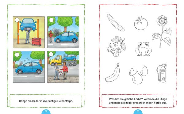 Produktbild: Mein superschlaues Vorschulbuch - Konzentration und Wahrnehmung