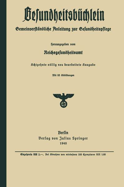 Produktbild: Gesundheitsb&uuml;chlein