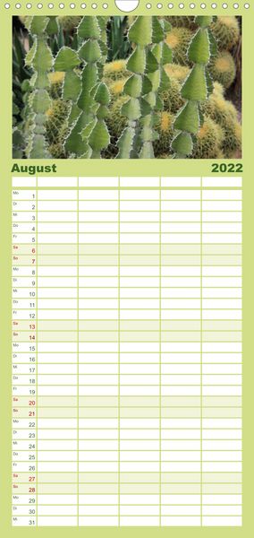 Produktbild: Es gr&uuml;nt! - Familienplaner hoch (Wandkalender 2022 , 21 cm x 45 cm, hoch)