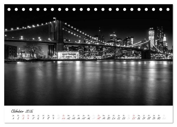 Produktbild: New York &ndash; The Big Apple (Tischkalender 2026 DIN A5 quer), CALVENDO Monatskalender